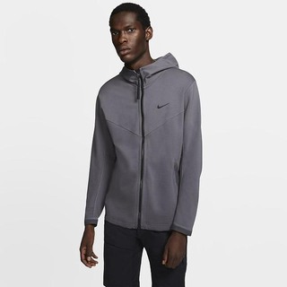 Jachete Nike Sportswear Tech Pack Hooded Full-Zip Barbati Gri Inchis Negrii | JHLA-85704